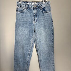 Mango Classic Blue Mom Denim Jeans